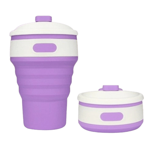 Gobelet de voyage pliable en silicone 350ml - TpraTic