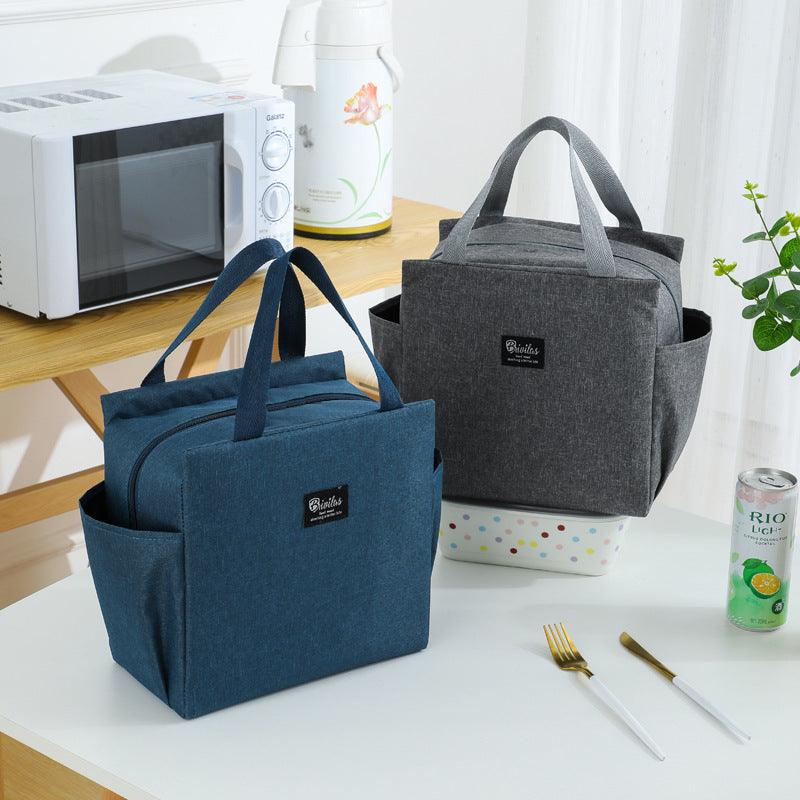 Sac Isotherme Moderne 4-en-1 : Bento, Lunch Box, Courses - Garde Chaud/Froid - TpraTic